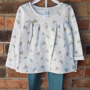 NWT Carter's 2-Piece Set‎ Size 4T in Gray and Teal